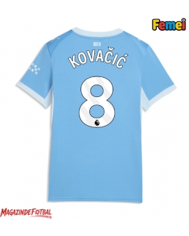 Manchester City Mateo Kovacic #8 Tricou Fotbal Replică 2026-27 Femei Acasa
